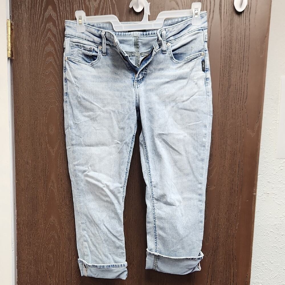 🚨2/$25 or 5/$50🚨Silver Jeans Light Wash Boyfriend Jeans